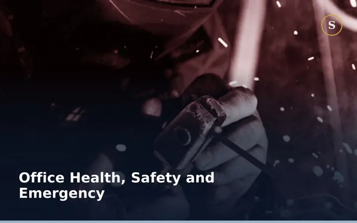 Office Health, Safety and Emergency Training